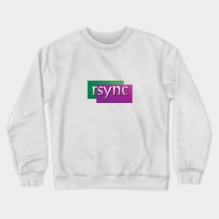 Rsync Logo HD Remake Crewneck Sweatshirt